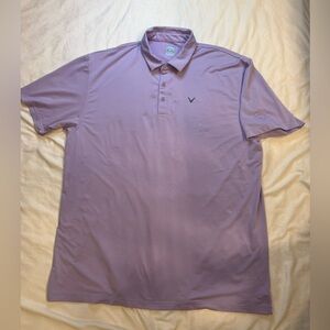 Callaway Lavender Polo Shirt